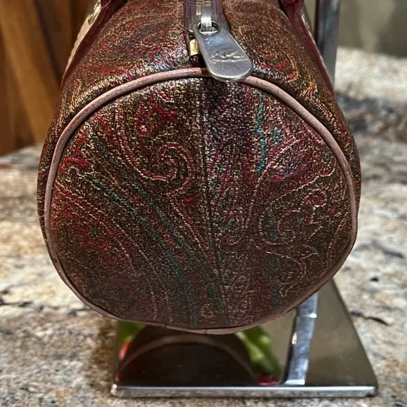 Etro EUC Mini Paisley Papillion Barrel Bag - Picture 4 of 7